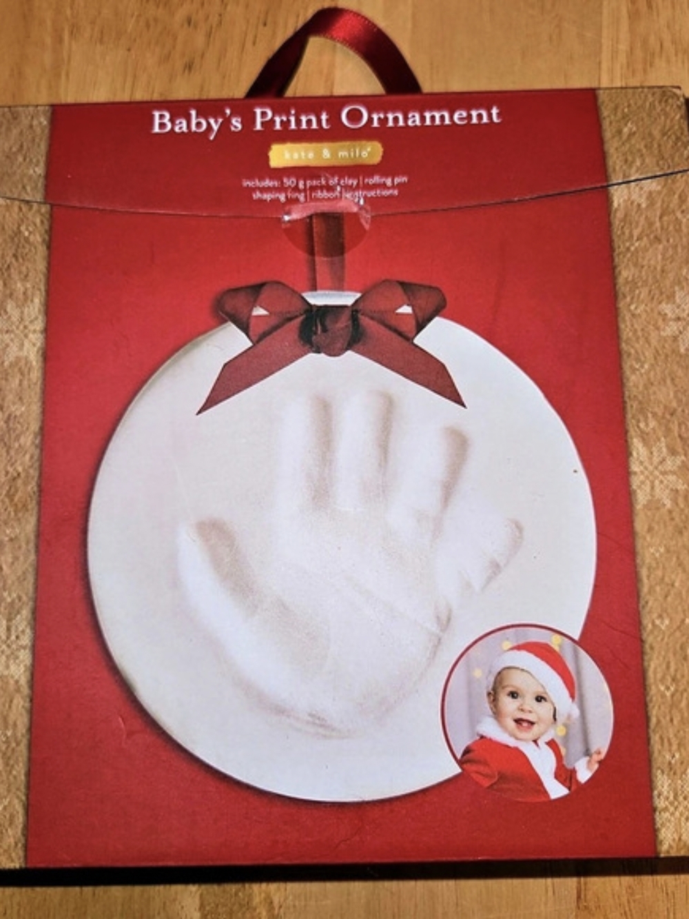 Baby's Print Ornament